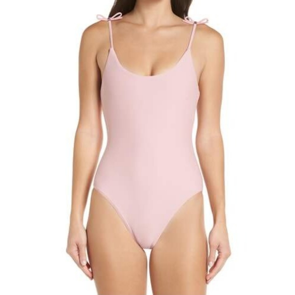 Ted Baker Pink Ottino One-Piece Swimsuit, Size 8 NWT